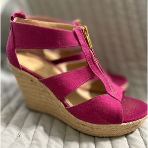 Michael Kors Platform Wedge Sandals